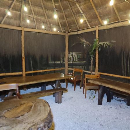 Aldea Maya-Ha Cabanas Con Cenotes Puerto Morelos Exterior photo