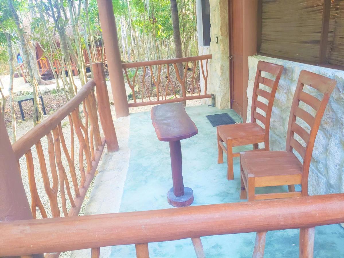 Aldea Maya-Ha Cabanas Con Cenotes Puerto Morelos Exterior photo