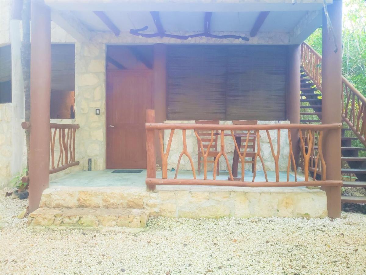 Aldea Maya-Ha Cabanas Con Cenotes Puerto Morelos Exterior photo