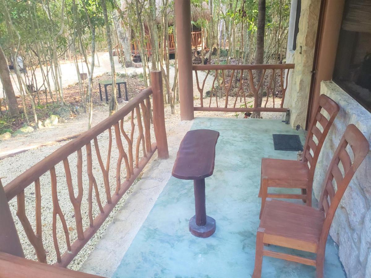 Aldea Maya-Ha Cabanas Con Cenotes Puerto Morelos Exterior photo