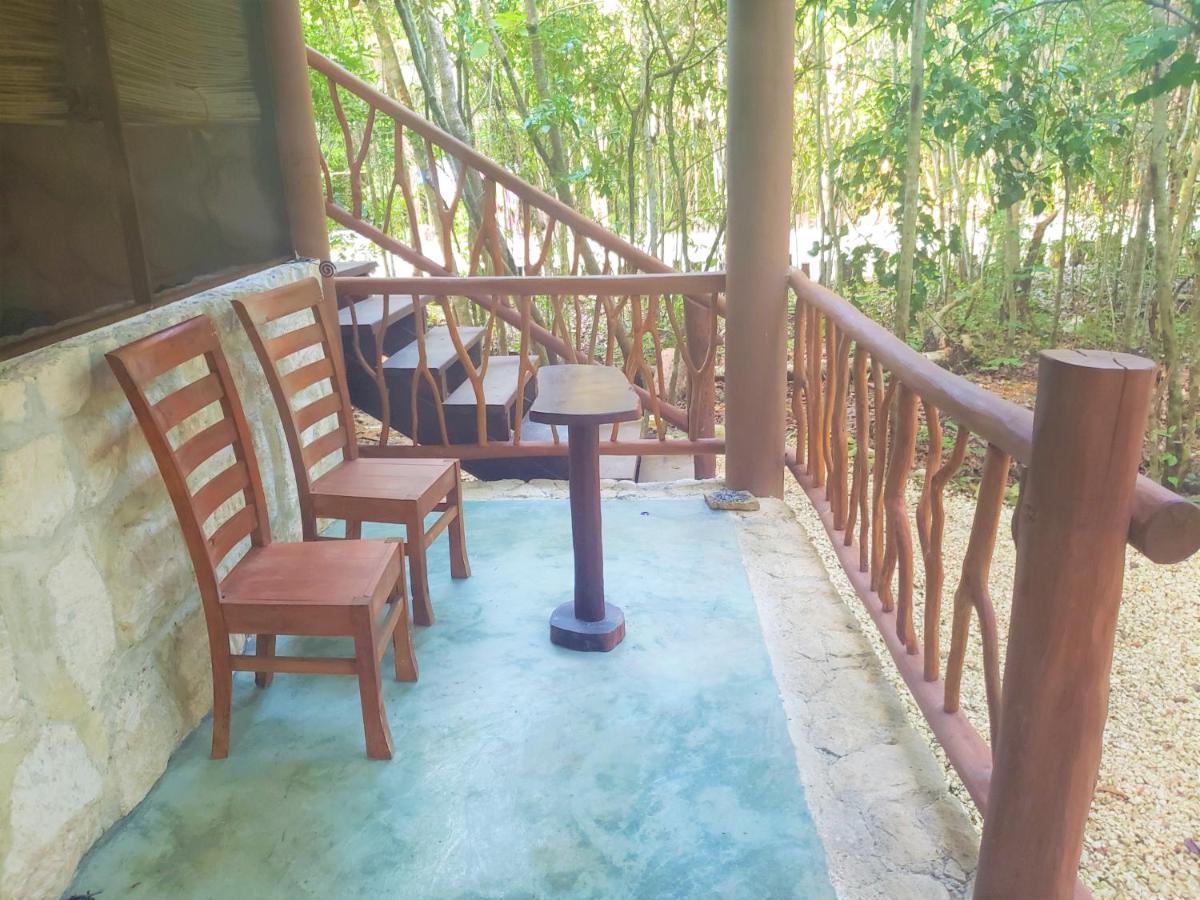 Aldea Maya-Ha Cabanas Con Cenotes Puerto Morelos Exterior photo