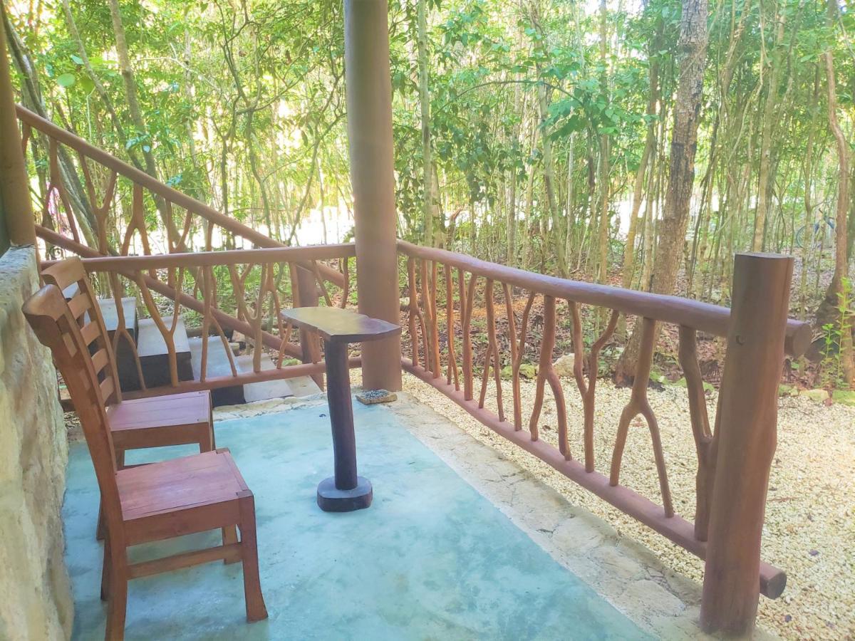 Aldea Maya-Ha Cabanas Con Cenotes Puerto Morelos Exterior photo