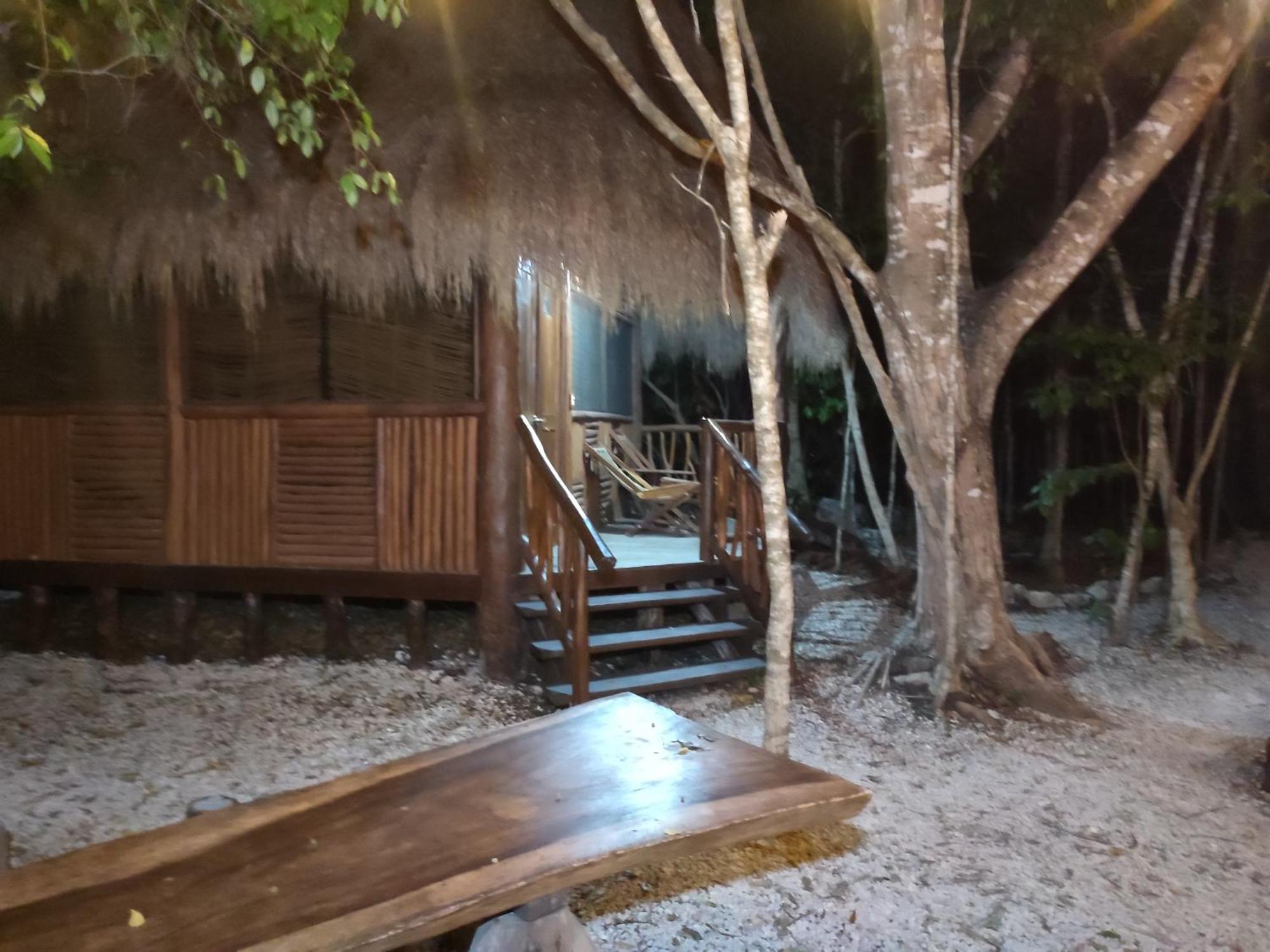 Aldea Maya-Ha Cabanas Con Cenotes Puerto Morelos Exterior photo
